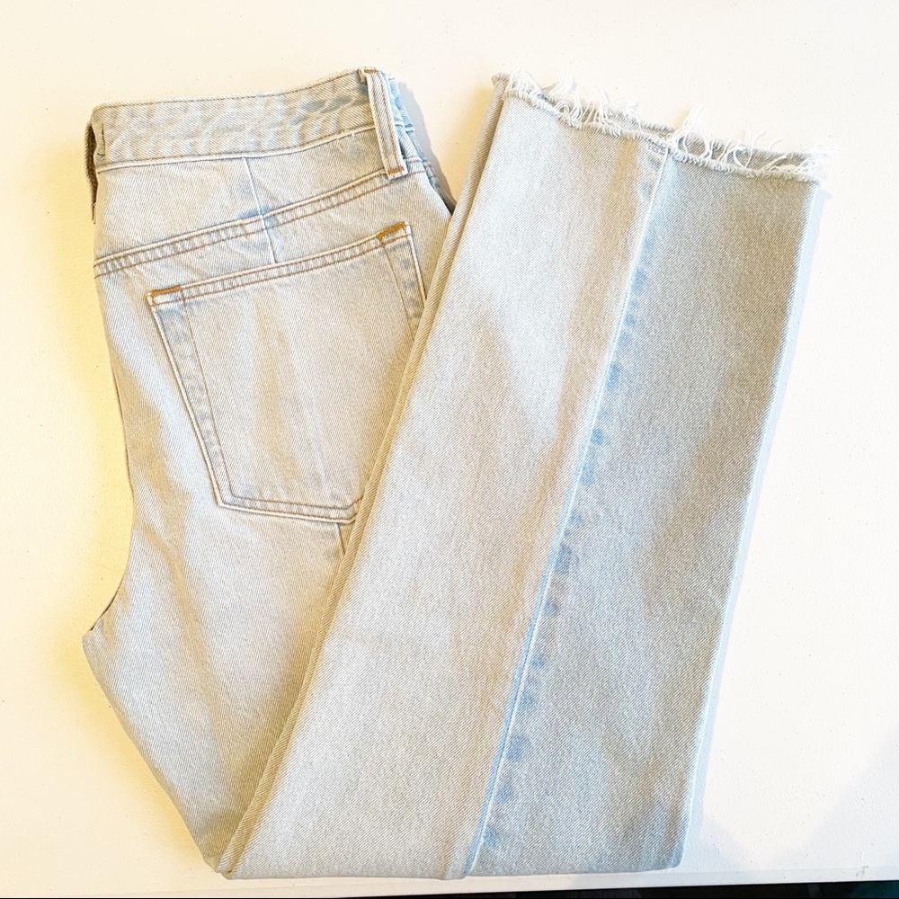 Abercrombie & Fitch Light Blue High Rise Jeans - Picture 7 of 11
